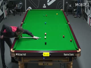 2025斯诺克国际锦标赛资格赛 迈克尔·霍尔特6-2瑞安·埃文斯 20251002