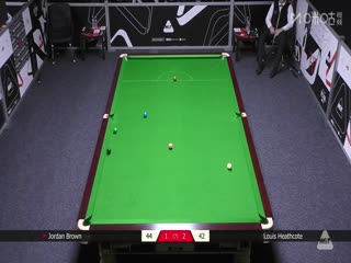 2025斯诺克英国公开赛资格赛 路易斯·西斯考特4-3乔丹·布朗 20250625