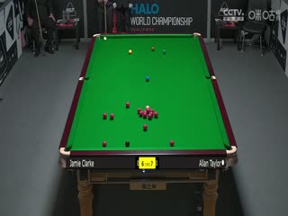 斯诺克世锦赛资格赛96进64  杰米·克拉克8-10阿兰·泰勒（第二阶段） 20250411