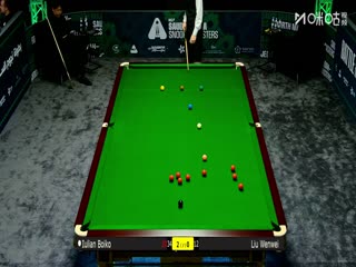 2025斯诺克沙特大师赛第一轮（144进112） 尤里安·伯伊科4-2刘文炜 20250808