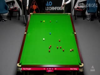 斯诺克世锦赛资格赛96进64及64进32 田鹏飞6-10高阳（第二阶段） 20250413