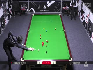 2025斯诺克武汉公开赛资格赛 塔猜亚·乌诺5-0弗加尔·奎因 20250623