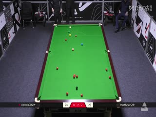 2025斯诺克英国公开赛资格赛 马修·塞尔特4-0大卫·吉尔伯特 20250627