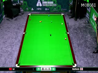 2025斯诺克沙特大师赛第三轮（80进48） 雷佩凡0-4路易·希斯科特 20250811