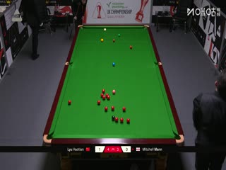 斯诺克英锦赛资格赛晋级轮 米歇尔·曼恩5-6吕昊天 20251126