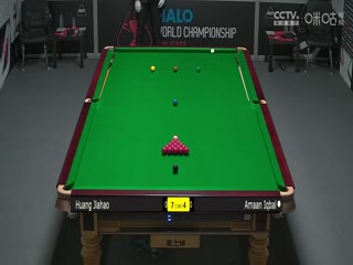 斯诺克世锦赛资格赛128进96 黄佳浩10-4阿曼·伊克巴尔（第二阶段） 20250407