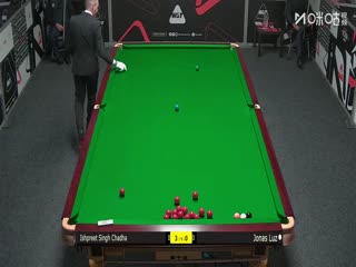 斯诺克西安大奖赛资格赛（128进64轮次） 伊什普利特·辛格·查达5-0若纳斯·卢斯 20250902