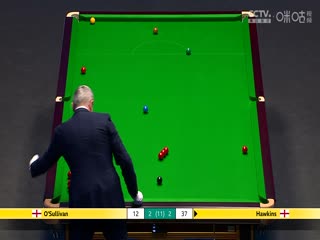 2024斯诺克大师赛罗尼·奥沙利文6-3巴里·霍金斯 20240111