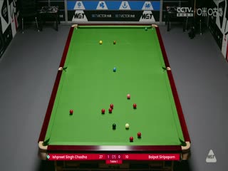 斯诺克威尔士公开赛资格赛 伊什普利特·辛格·查达4-0贝帕特·斯里帕蓬 20250204