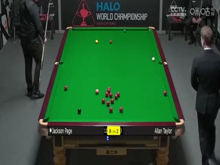 24-25赛季斯诺克世锦赛资格赛第三轮 杰克逊·佩奇10-2阿兰·泰勒（第二阶段） 20250414