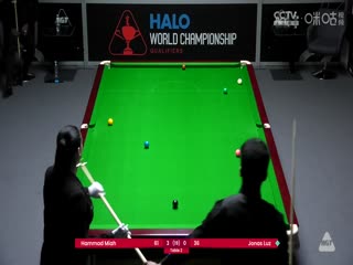 斯诺克世锦赛资格赛128进96 哈马德·米亚赫9-0乔纳斯·鲁兹（第一阶段） 20250407