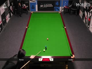 2025斯诺克北爱尔兰公开赛资格赛第一轮 布尔丘·雷维斯2-4莱昂内·克劳利 20250905