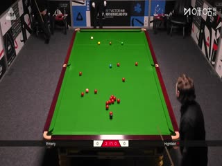 2025斯诺克北爱尔兰公开赛资格赛第一轮 迪伦·埃莫里4-1利亚姆·海菲尔德 20250905