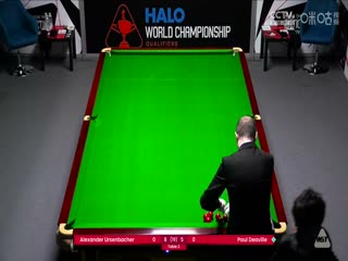 斯诺克世锦赛资格赛128进96 亚历山大·乌森巴赫10-6保罗·迪维尔（第二阶段） 20250408