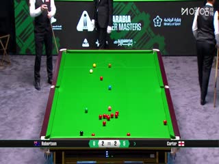 2025斯诺克沙特大师赛四分之一决赛 阿里·卡特4-6尼尔·罗伯逊（秦正） 20250814