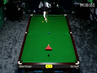 2025斯诺克沙特大师赛第一轮（144进112） 罗比·麦奎根1-4高阳 20250808