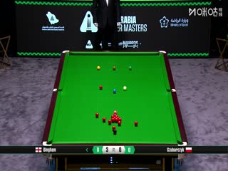 2025斯诺克沙特大师赛第三轮（80进48） 斯图尔特·宾汉姆4-1米哈乌·苏巴尔奇克 20250811