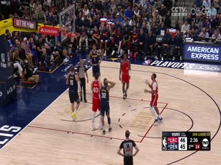 NBA季后赛 快船VS掘金 20250422