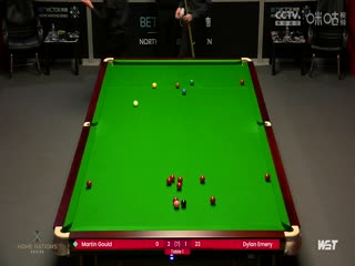 斯诺克 迪伦·埃默里4-3马丁·古尔德 20231017