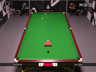 2025斯诺克国际锦标赛资格赛 乔·奥康纳1-6山姆·克雷吉 20251001