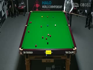 斯诺克世锦赛资格赛64进32 本·沃拉斯顿5-4马克·戴维斯（第一阶段） 20250413