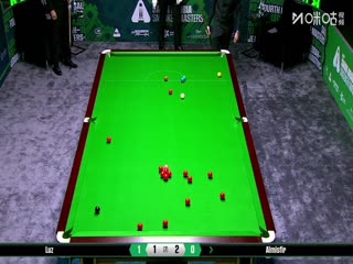 2025斯诺克沙特大师赛第一轮（144进112） 乔纳斯·鲁兹4-3穆萨德·米斯菲尔 20250808