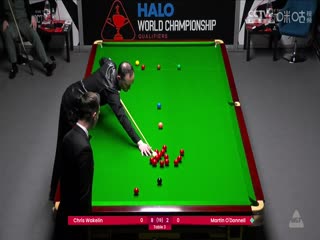 24-25赛季斯诺克世锦赛资格赛Day9 马丁·奥唐奈2-10克里斯·韦克林（第二阶段） 20250416