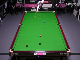 2025斯诺克英国公开赛64进32 马丁·奥德奈尔4-2阿卡尼·宋沙瓦 20250924