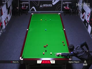 2025斯诺克英国公开赛资格赛 傅家俊4-3斯蒂芬·马奎尔 20250625