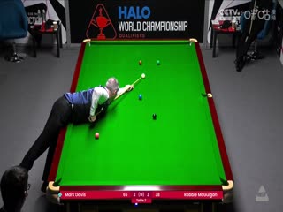 斯诺克世锦赛资格赛96进64 马克·戴维斯5-4罗比·麦圭根（第一阶段） 20250410