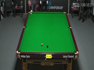 斯诺克世锦赛资格赛128进96 艾伦·泰勒10-7约书亚·索蒙德（第二阶段） 20250408