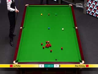 24-25赛季斯诺克世锦赛第二轮 雷佩凡3-5赵心童（第一阶段） 20250425