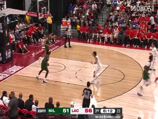 NBA夏季联赛 雄鹿VS快船 20250714