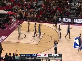 NBA夏季联赛 开拓者VS火箭 20250718