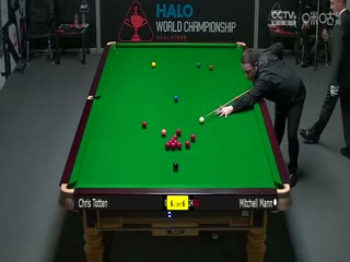 斯诺克世锦赛资格赛128进96 克里斯·托顿7-10米切尔·曼恩（第二阶段） 20250407