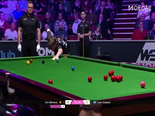 斯诺克单局限时赛64进32 本·默滕斯36-23利亚姆·格雷姆（乔迁） 20251212