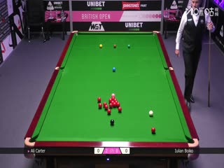 2025斯诺克英国公开赛32进16 尤里安·博伊科0-4阿里·卡特 20250925
