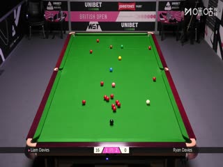 2025斯诺克英国公开赛64进32 瑞安·戴维斯2-4利亚姆·戴维斯 20250924