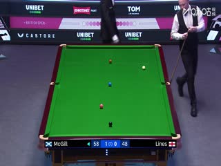 2025斯诺克英国公开赛32进16 安东尼·麦克吉尔4-1奥利弗·莱恩斯 20250925