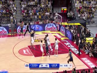 CBA季后赛12进8 广东东阳光VS上海久事 20250411