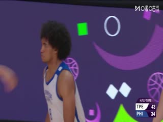 男篮亚洲杯 中国台北VS菲律宾 20250806