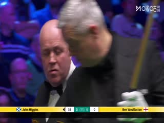 斯诺克英锦赛正赛32进16轮次 约翰·希金斯6-2本·沃拉斯顿（朱蒙） 20251130