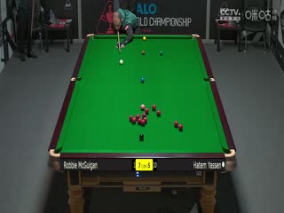 斯诺克世锦赛资格赛128进96 罗比·麦奎根10-6哈特姆·亚辛（第二阶段） 20250408