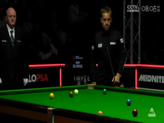 24-25赛季斯诺克世锦赛资格赛第三轮 阿里·卡特10-8伊安·伯恩斯（第二阶段） 20250414
