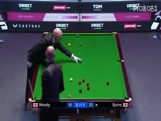 2025斯诺克英国公开赛32进16 斯坦·穆迪4-2伊安·伯恩斯 20250925
