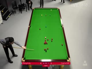 斯诺克德国大师赛64进32 张安达5-4格雷姆·多特  20250128