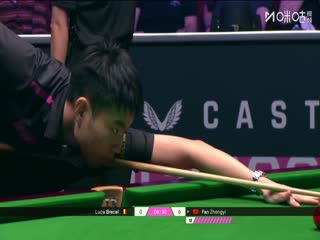 斯诺克单局限时赛32进16 卢卡·布雷切尔0-75范争一（朱峰立） 20251213