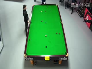 斯诺克德国大师赛64进32 周跃龙5-2阿特米吉斯·齐津斯  20250128