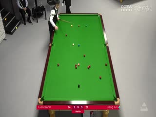 斯诺克德国大师赛64进32 卢卡·布雷切尔5-2江俊  20250129