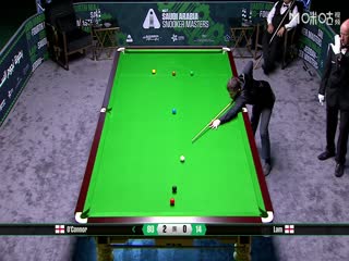 2025斯诺克沙特大师赛第四轮（48进32） 林杉峰0-5乔·奥康纳 20250812